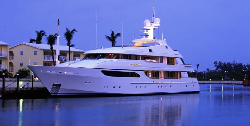 blue moon luxury yacht